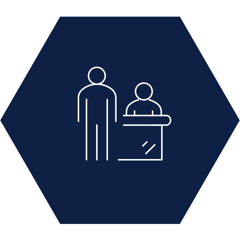 Powerone Services GmbH | Ihr bundesweiter Sicherheitsdienst | Leistungen | Empfangs- und Servicedienst